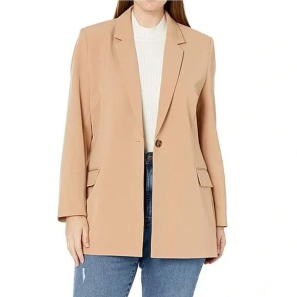 The Drop Blake Long Blazer in color praline NWT - Picture 2 of 13